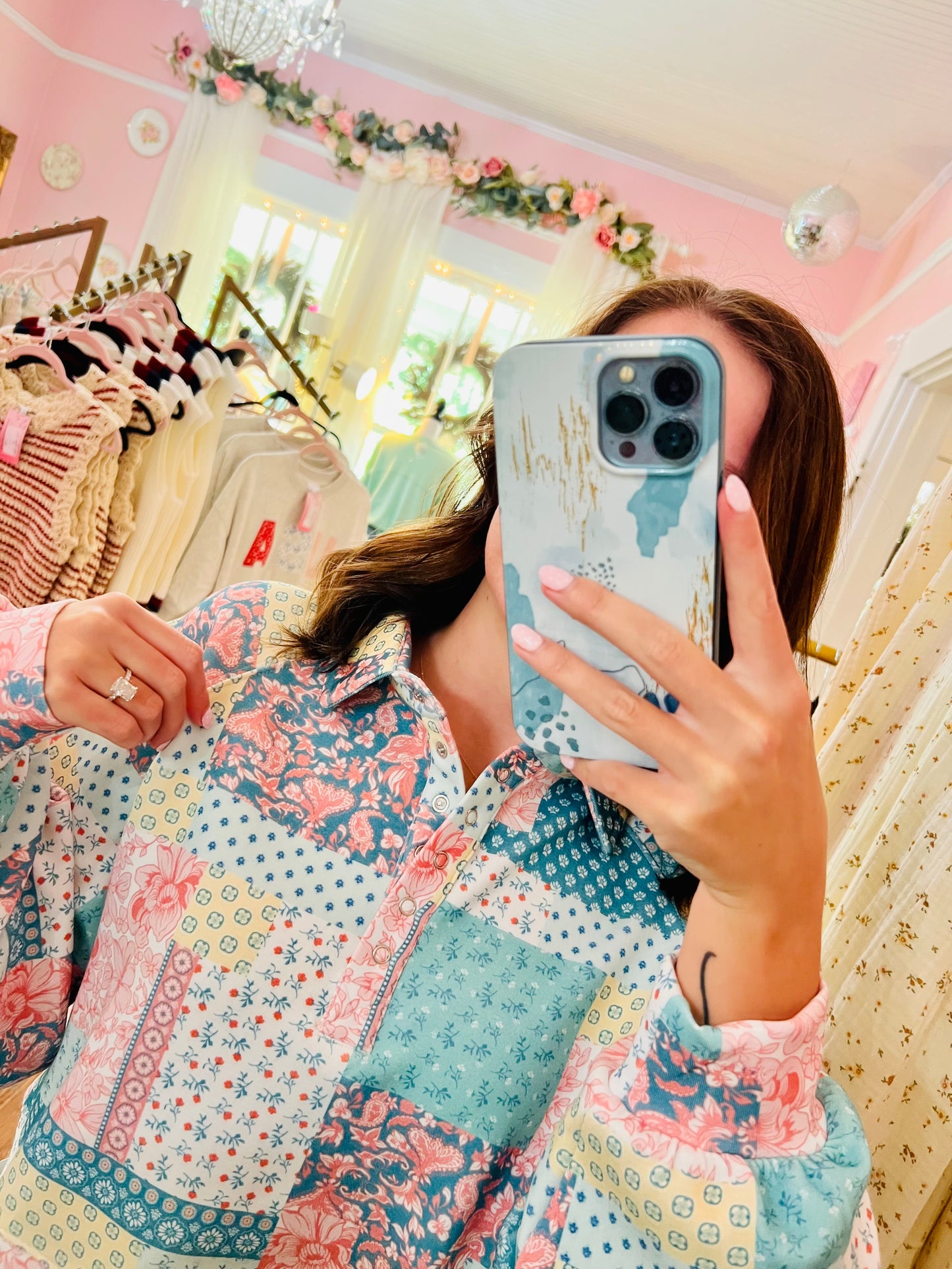 Simply Southern Multi Print Pullover