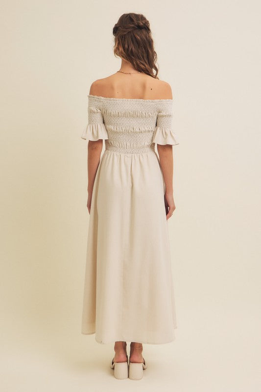 Linen Maxi Dress