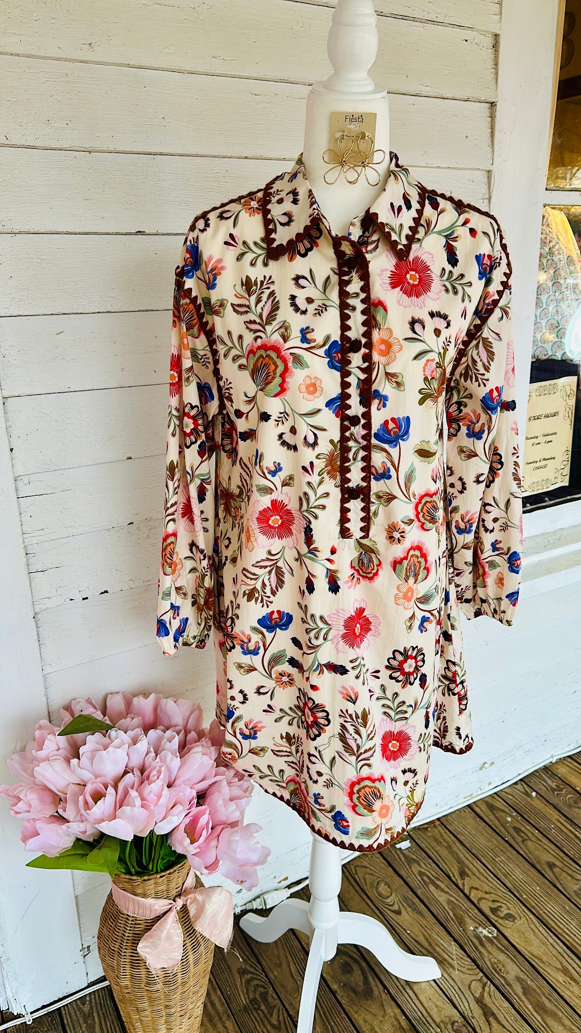 Petals & Poetry Mini Dress