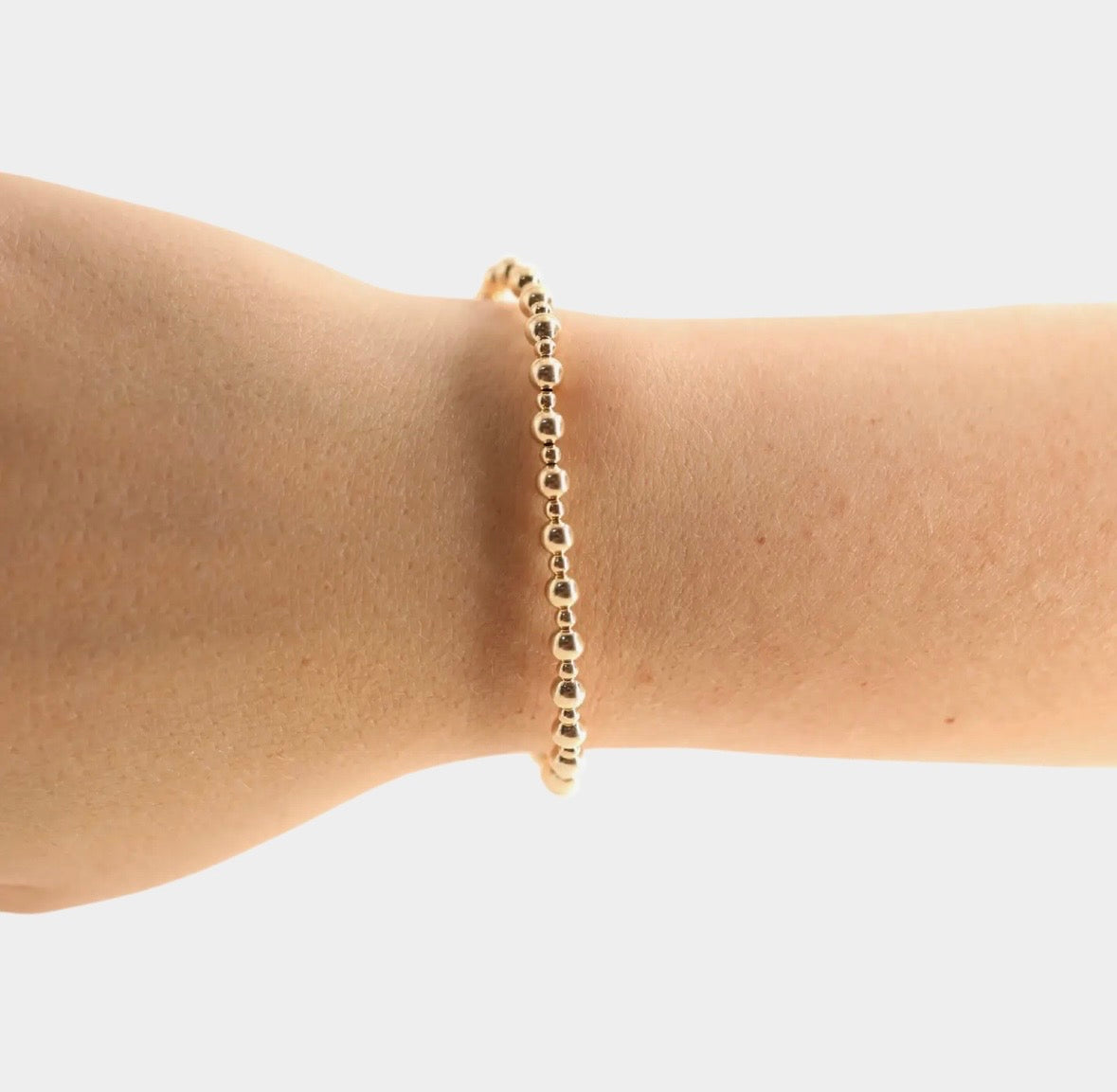 Beaded Blondes-Mini Katy Gold Bracelet