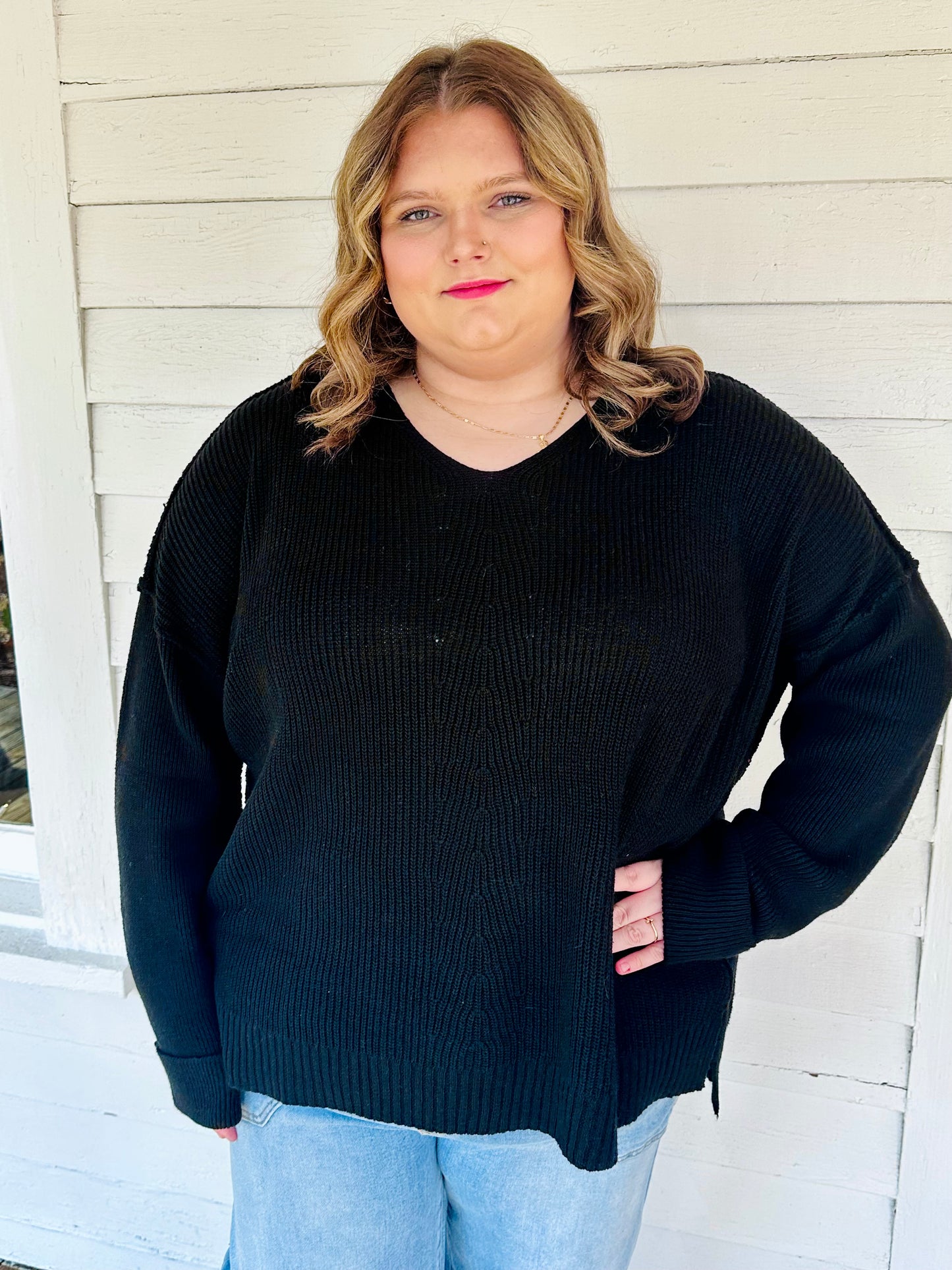 PLUS-Gossip Girl Sweater