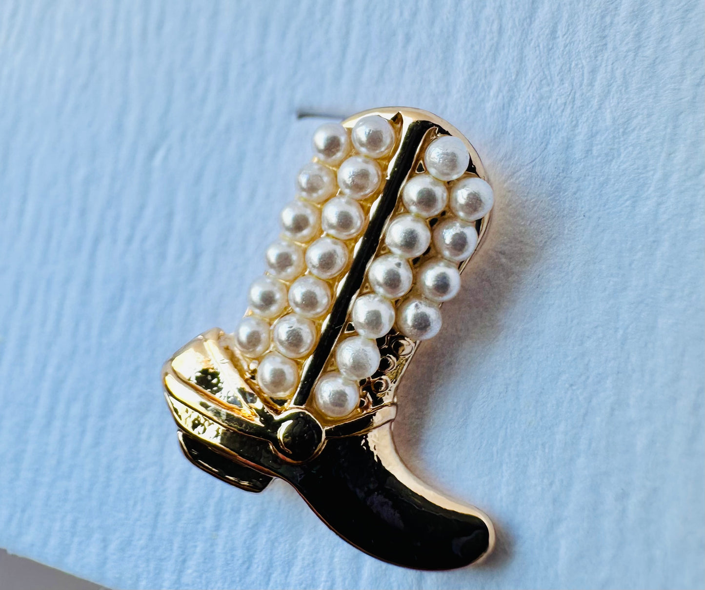 Pearls & Boots-Earrings