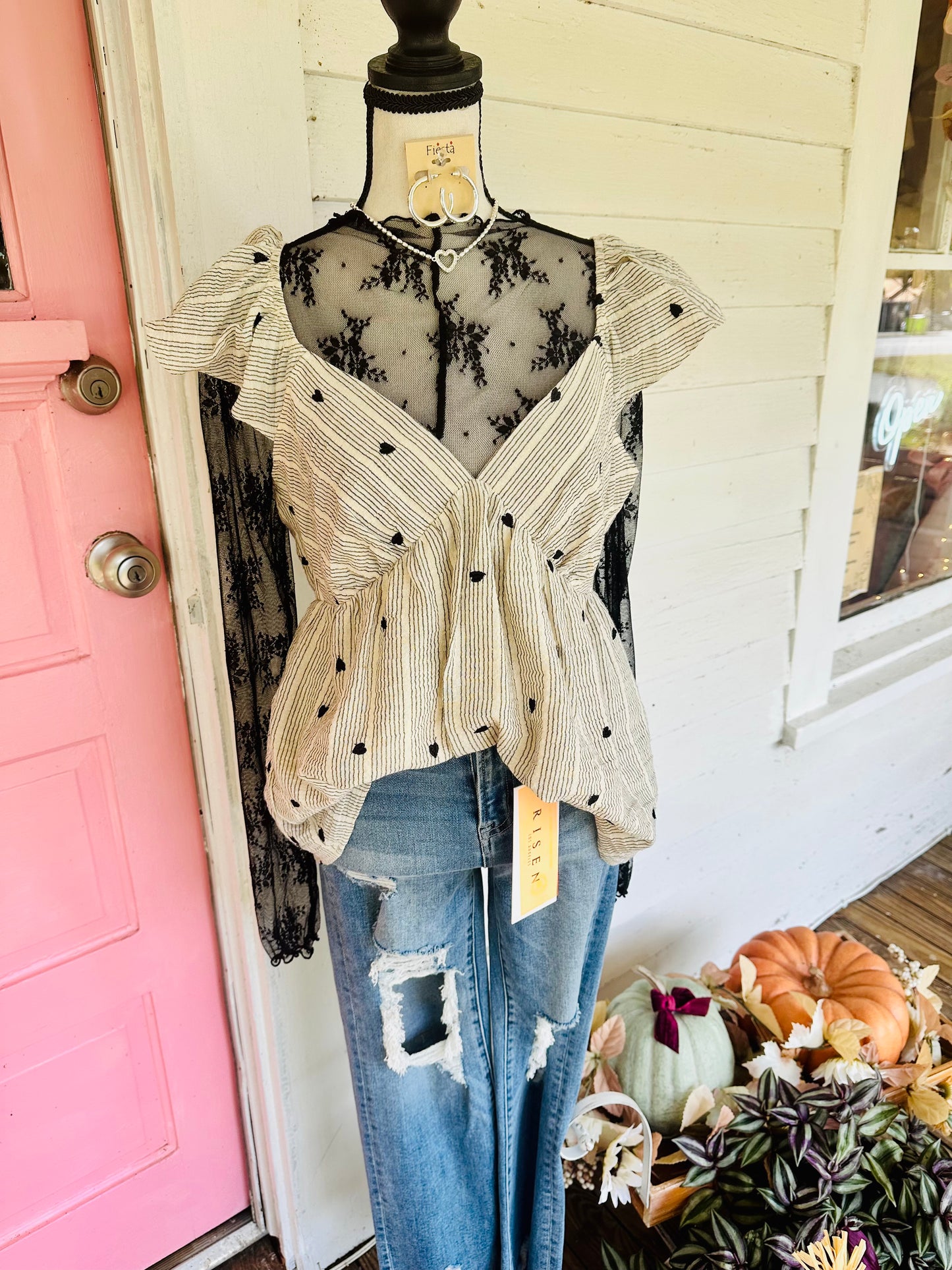 Underneath Lace Top