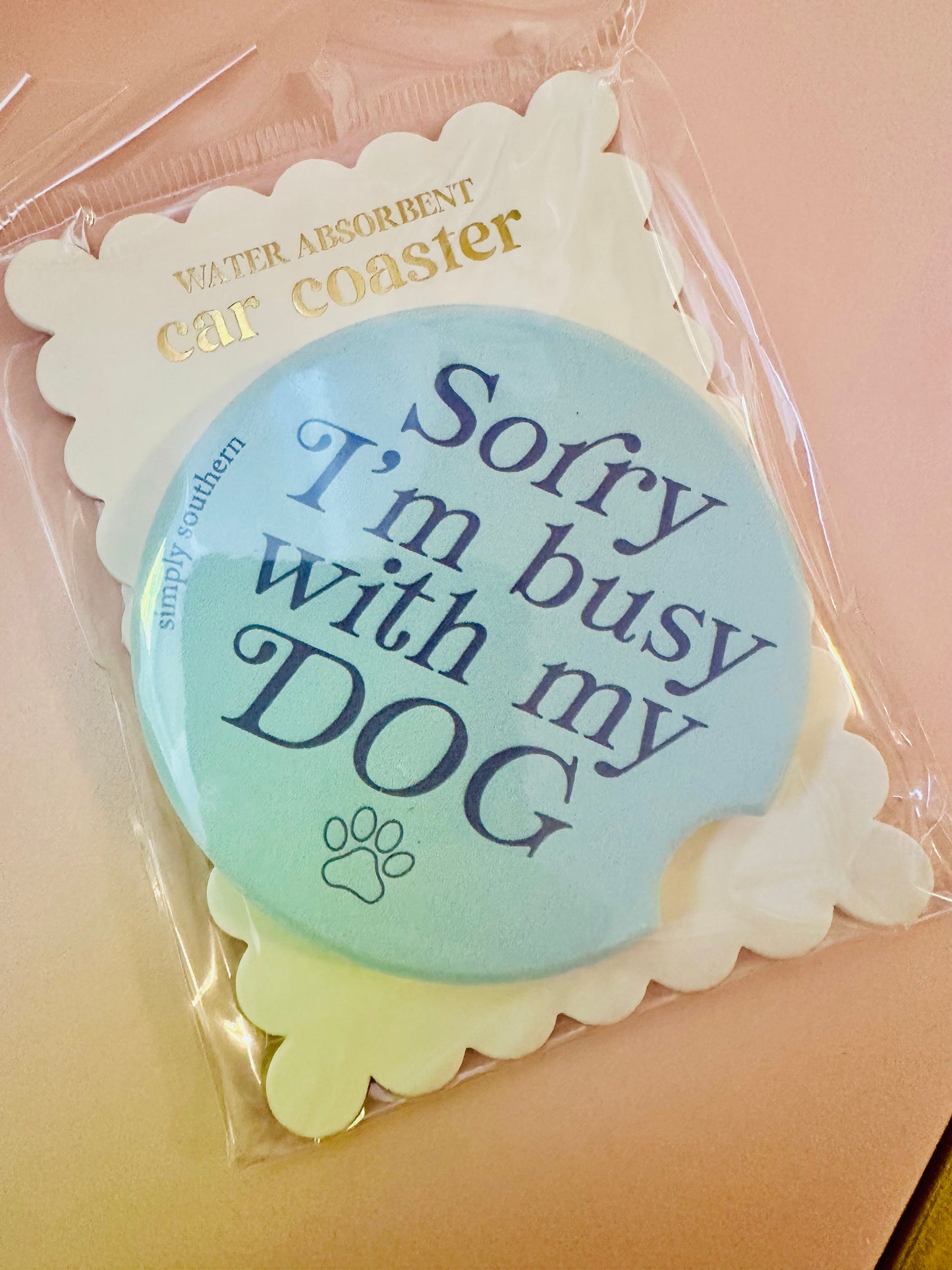 Water Absorbent Car Coaster