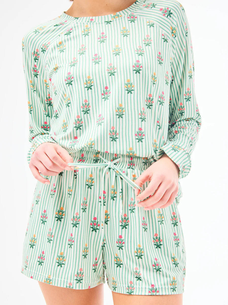 Mary Square Annie Pajama Short Set