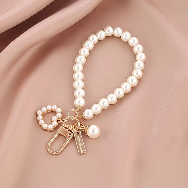Pearl Keychain