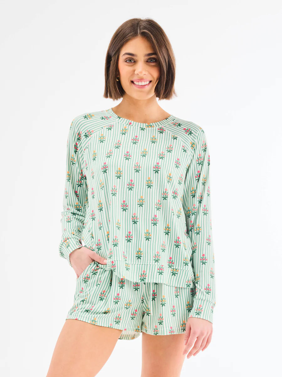 Mary Square Annie Pajama Short Set