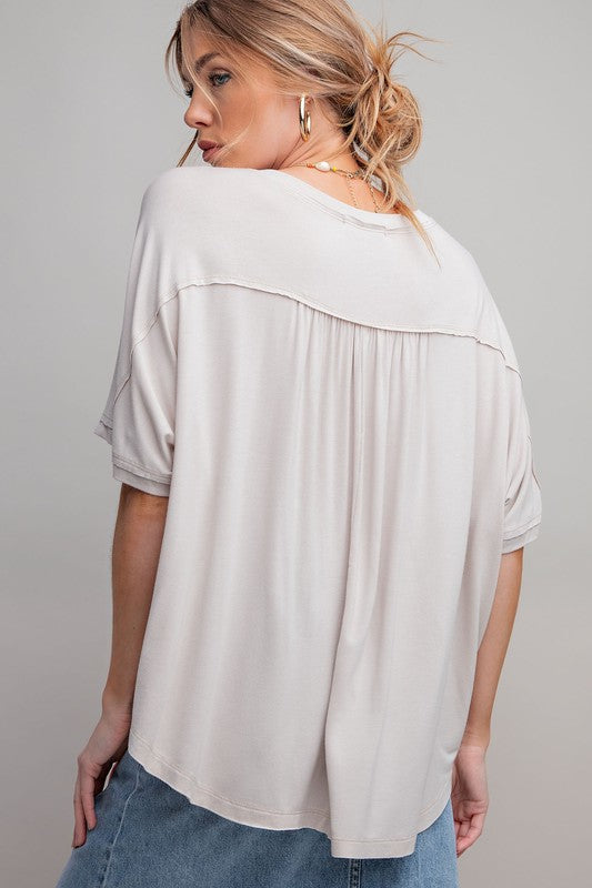 Rayon Span Knit Tunic
