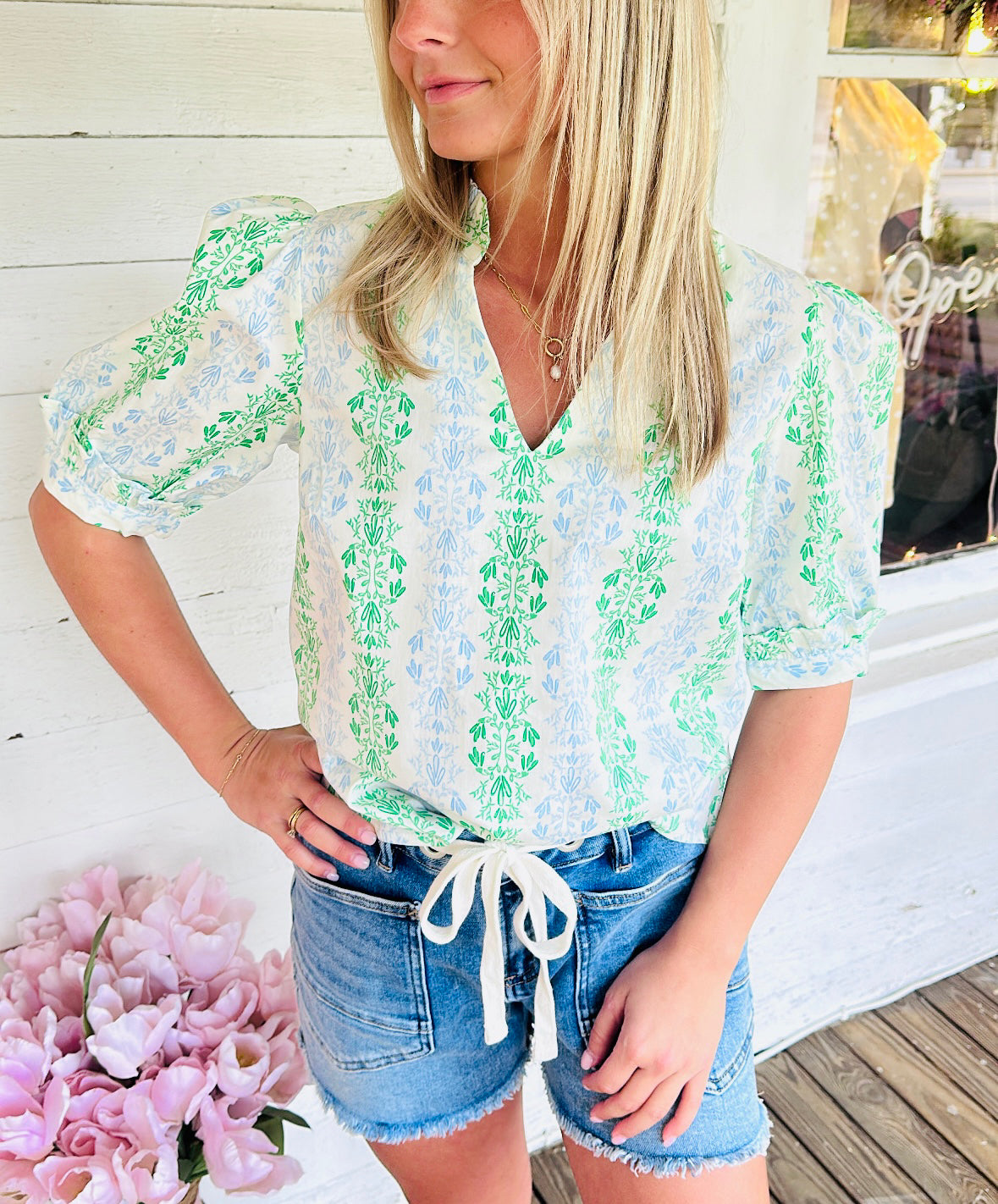 Mary Square Colette Top