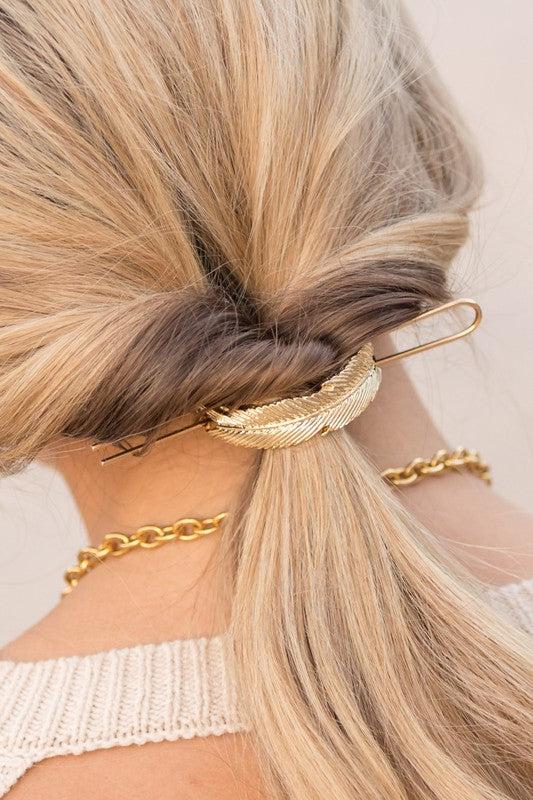 Feather Bun Cuff