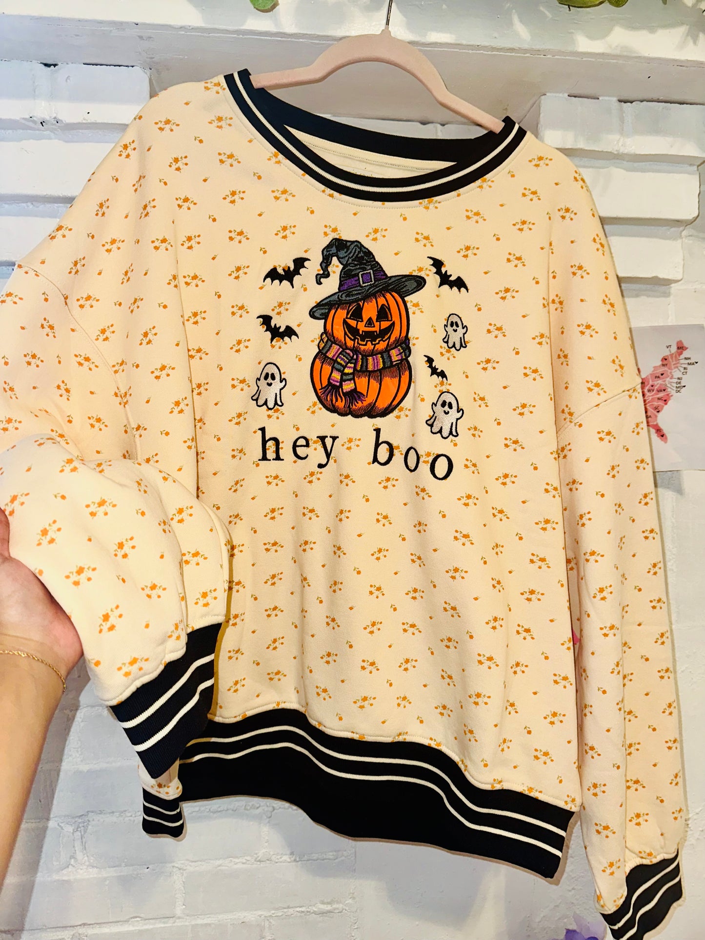 “Hey Boo” Simply Southern Sweatshirt