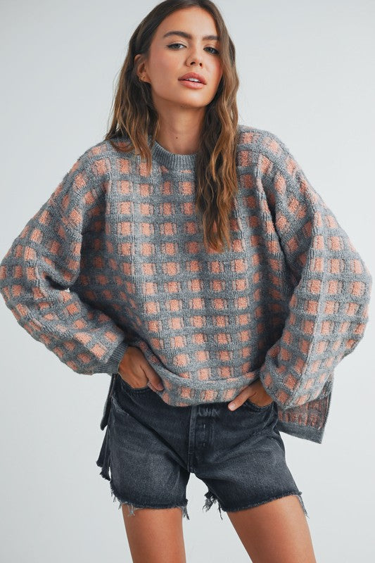 Checking You Out Oversized Sweater
