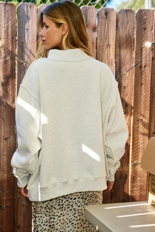 “Jesus” & “God is Good” Reversible Sweatshirt
