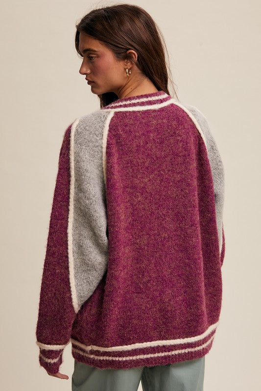 Tennis Court Cardigan