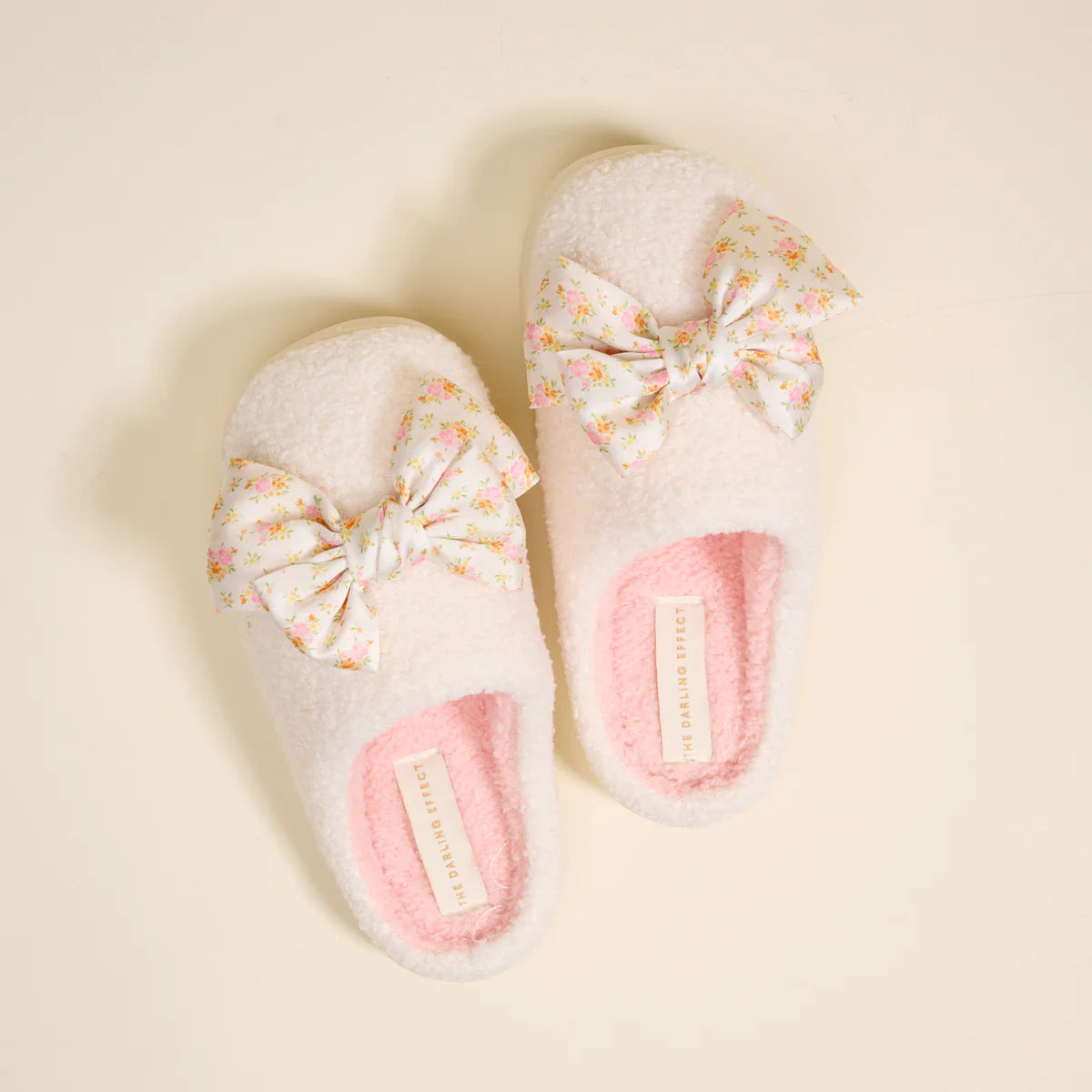 The Darling Effect-Bow Slippers