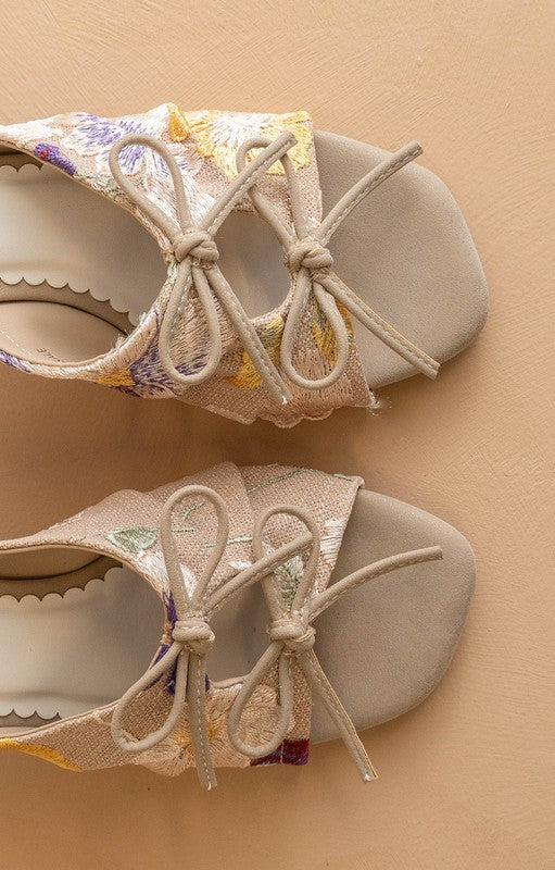 Double Bow Heels