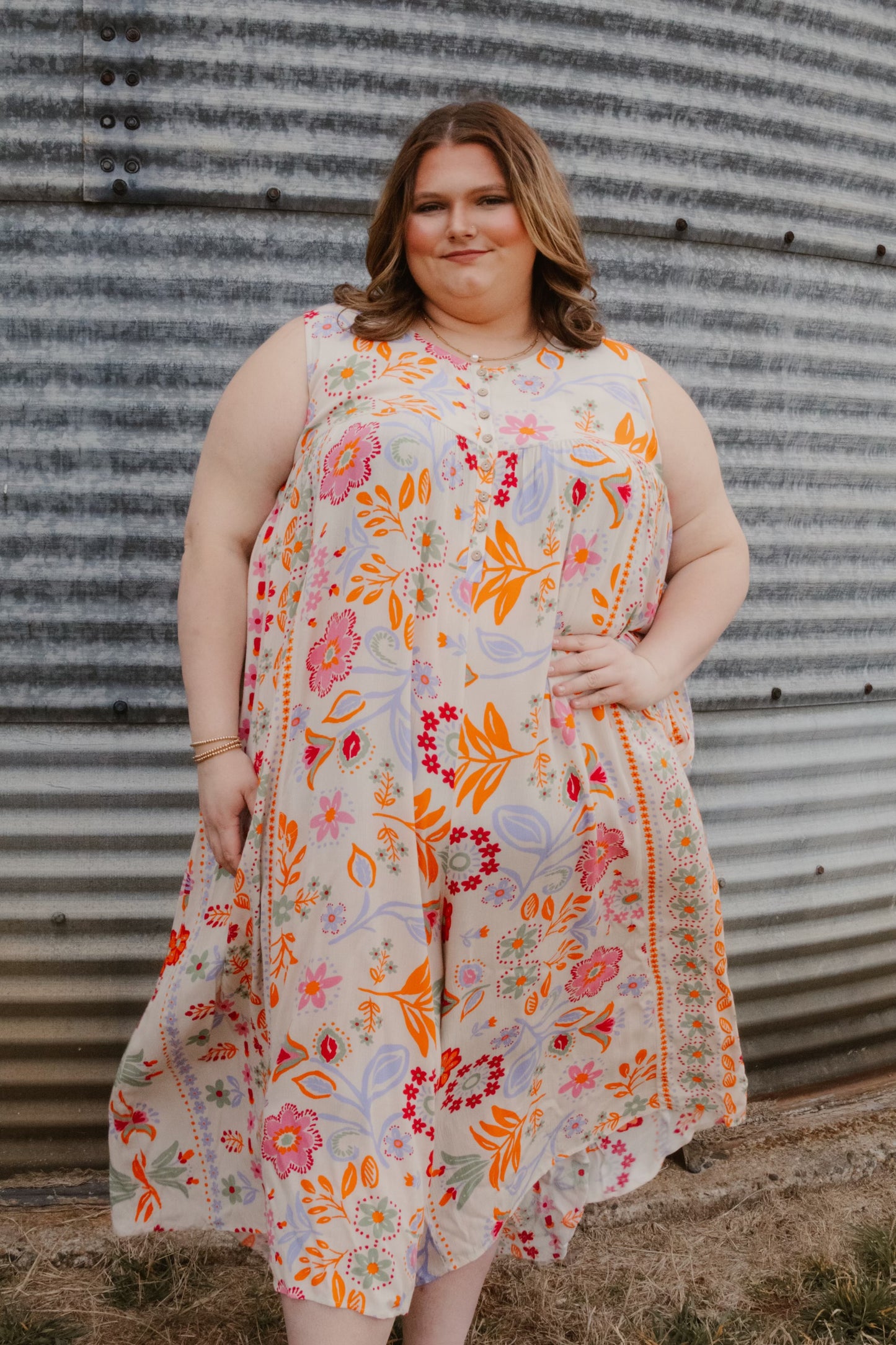 PLUS-Lady Romper