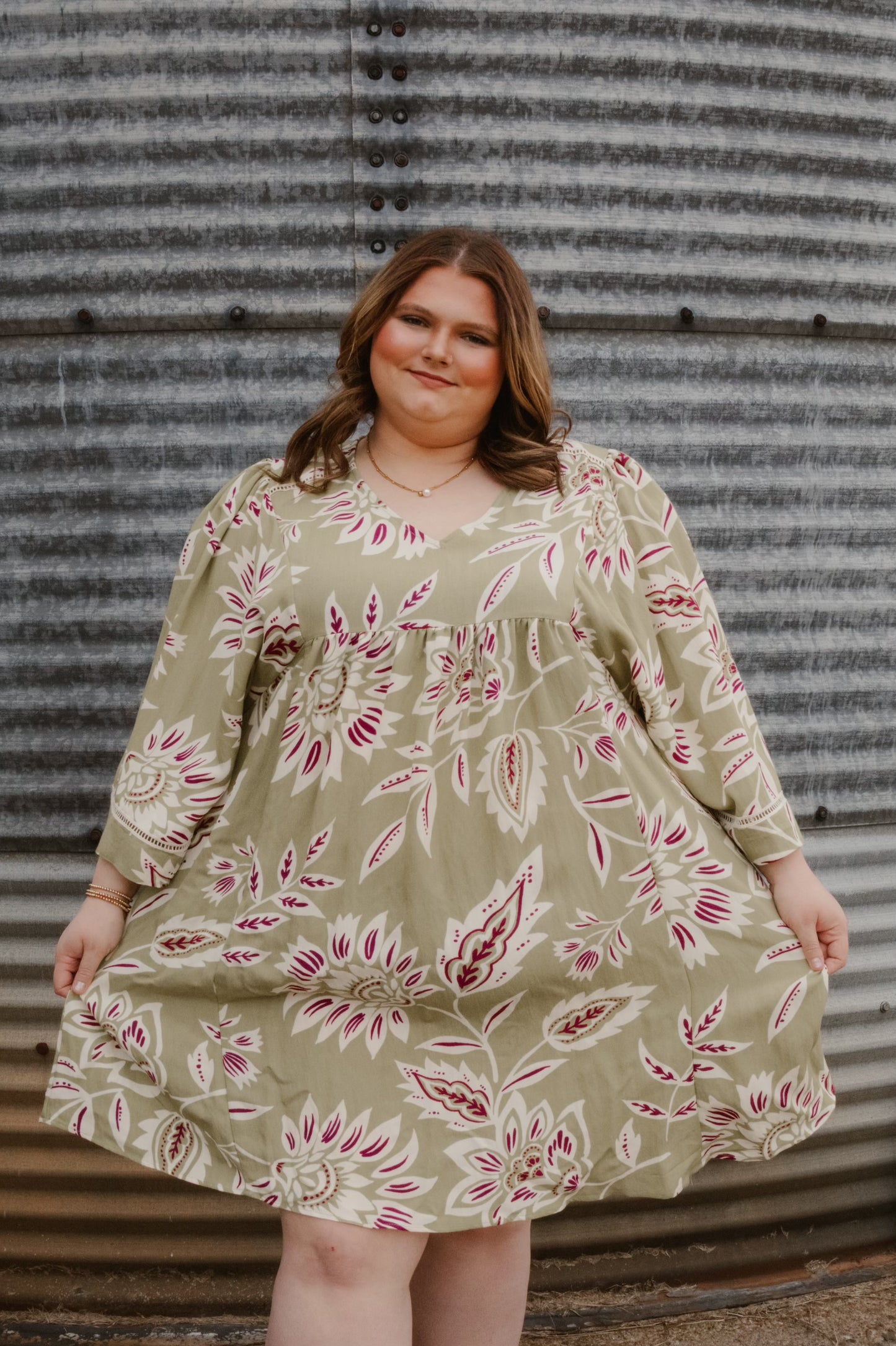 PLUS-Shelby Dress