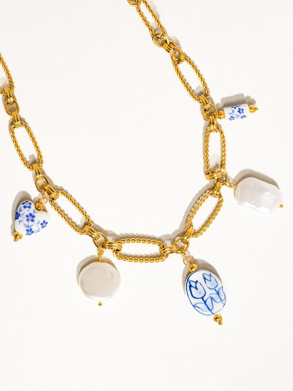 Floral Chain Necklace
