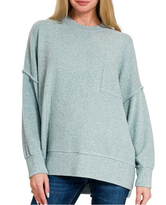 PLUS-Memorable Feel Sweater
