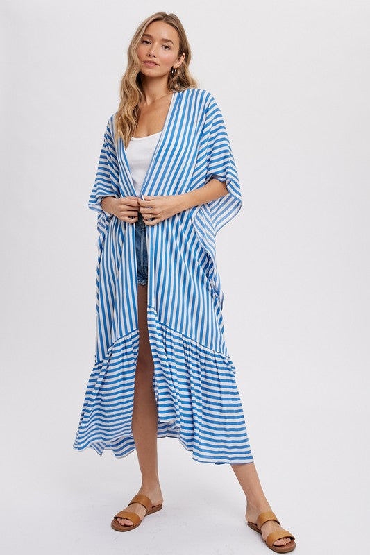 Stripe Maxi Duster