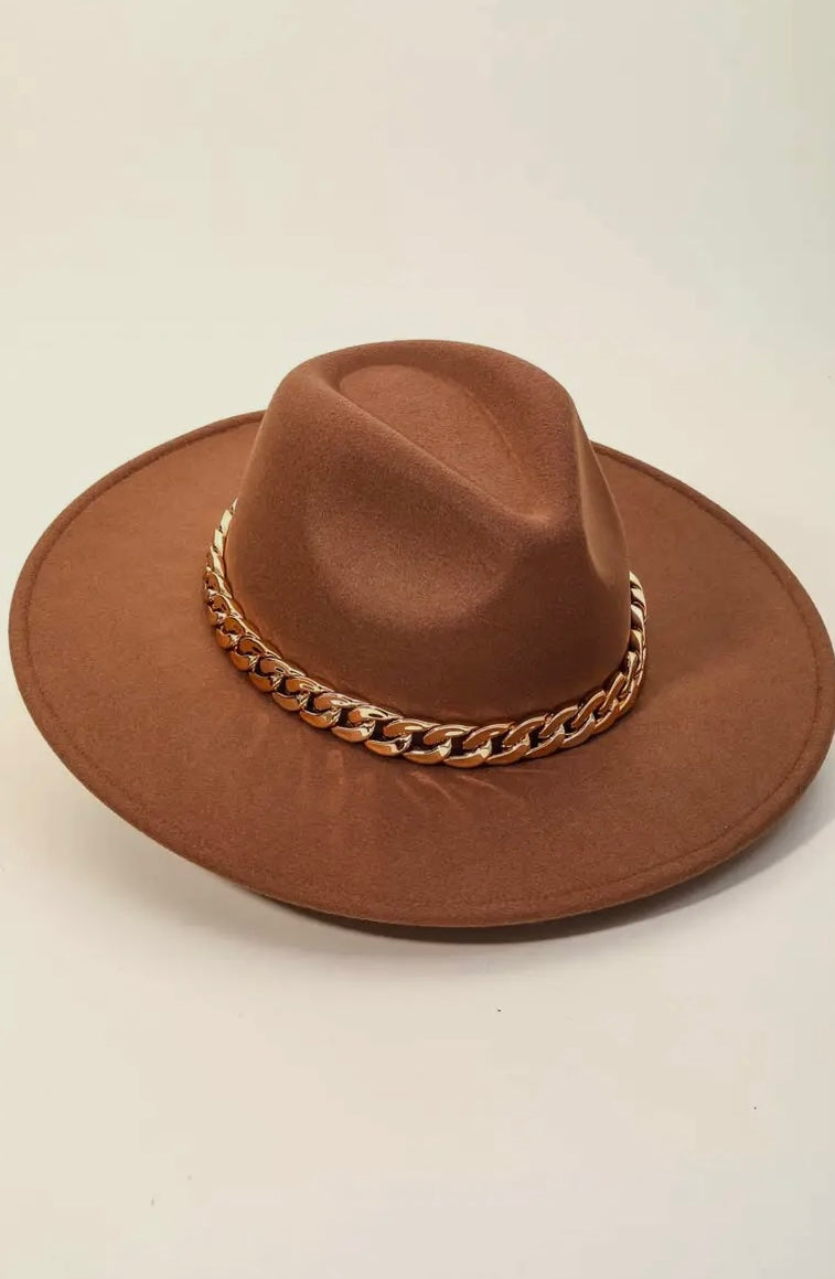 Chain Link Western Hat