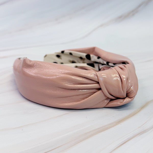 Patent Leather Lady Headband