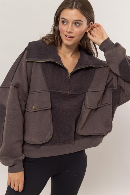 Mocha Pullover