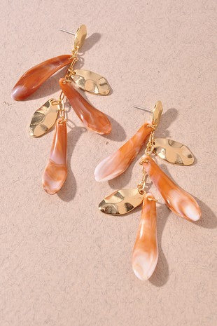Amber Earrings