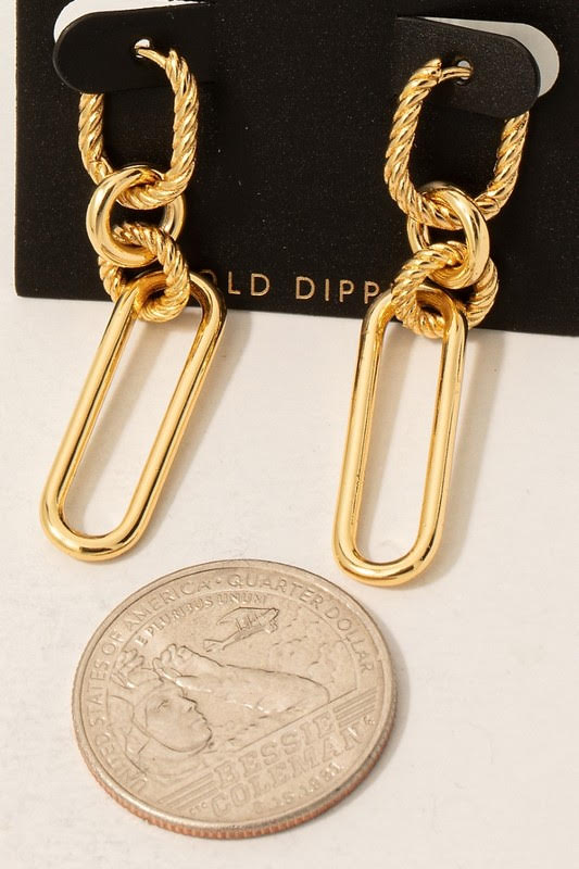 Hooked on You Earrings