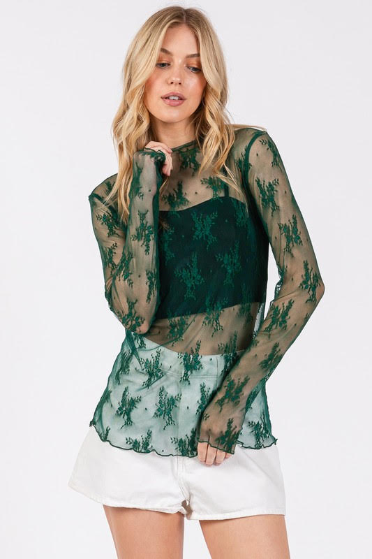 Underneath Lace Top