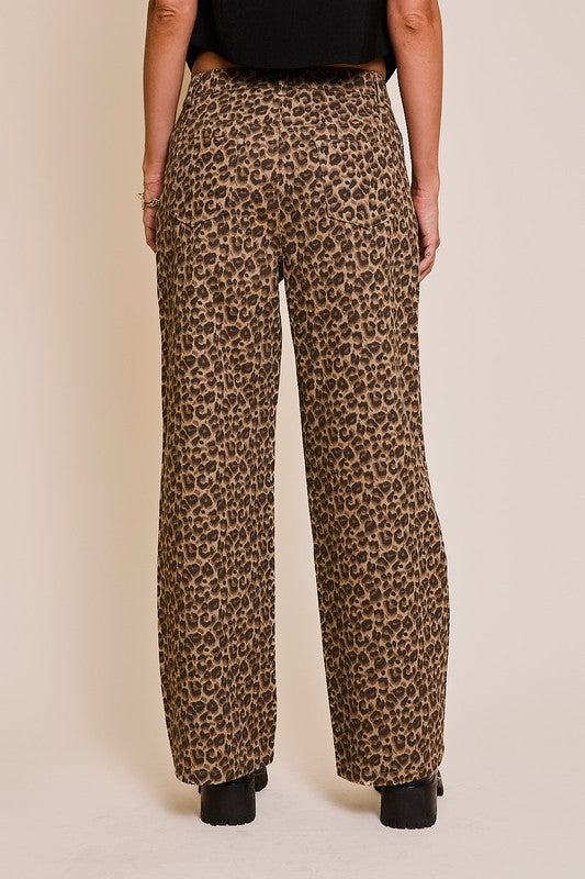 Leopard Jeans