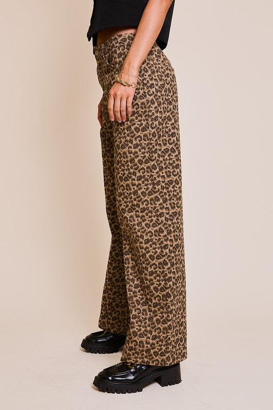 Leopard Jeans