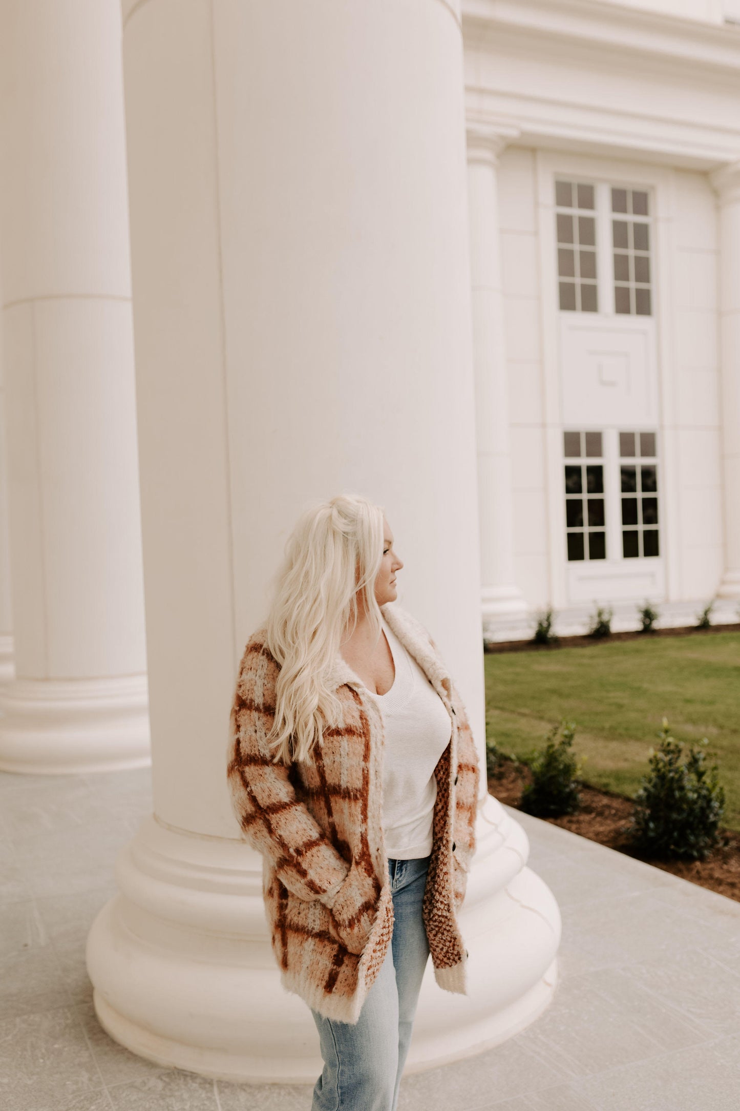 Perfect Peach-Cardigan
