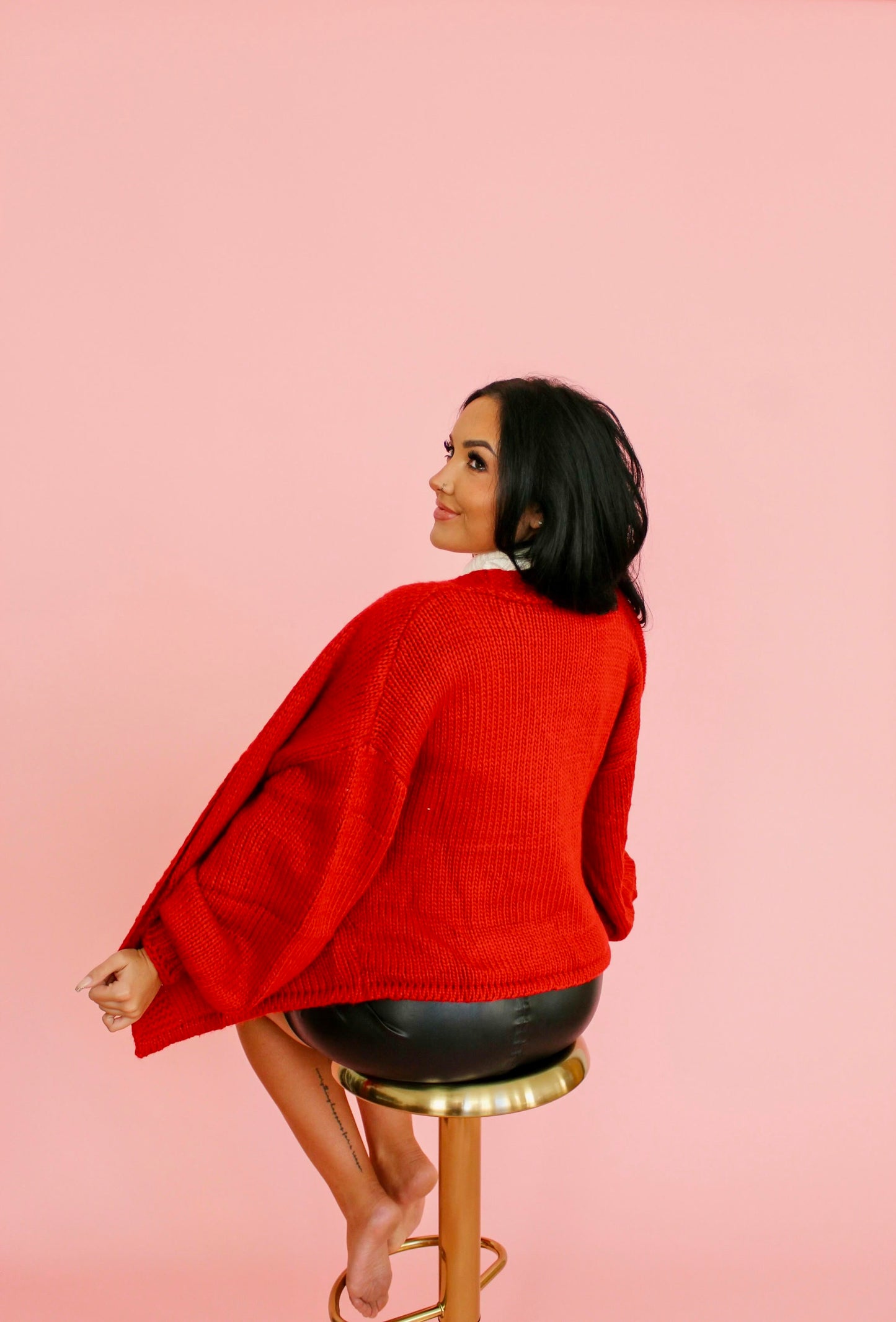 Red Cardigan