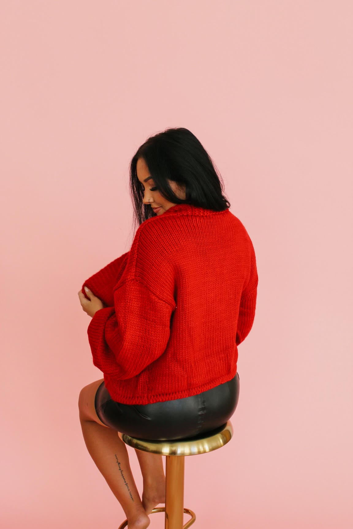 Red Cardigan