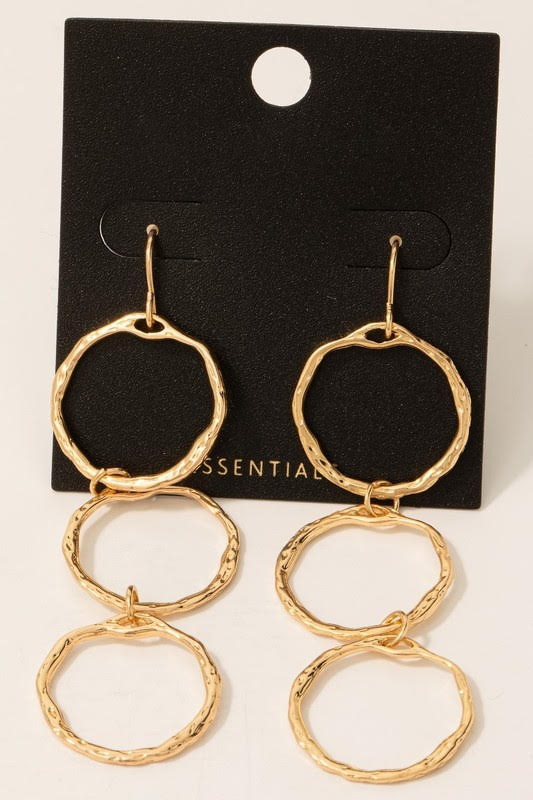 Triple Hoop Earrings