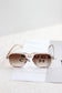 Retro Square Frame Sunglasses