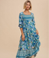 Border Print Dress