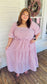 PLUS- Sugar & Sky Midi Dress