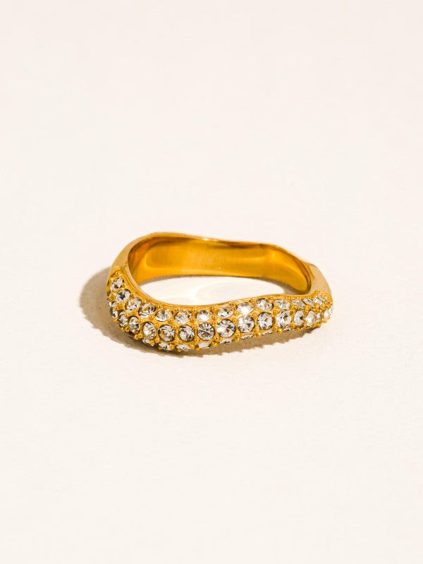 Crystal Pave Ring