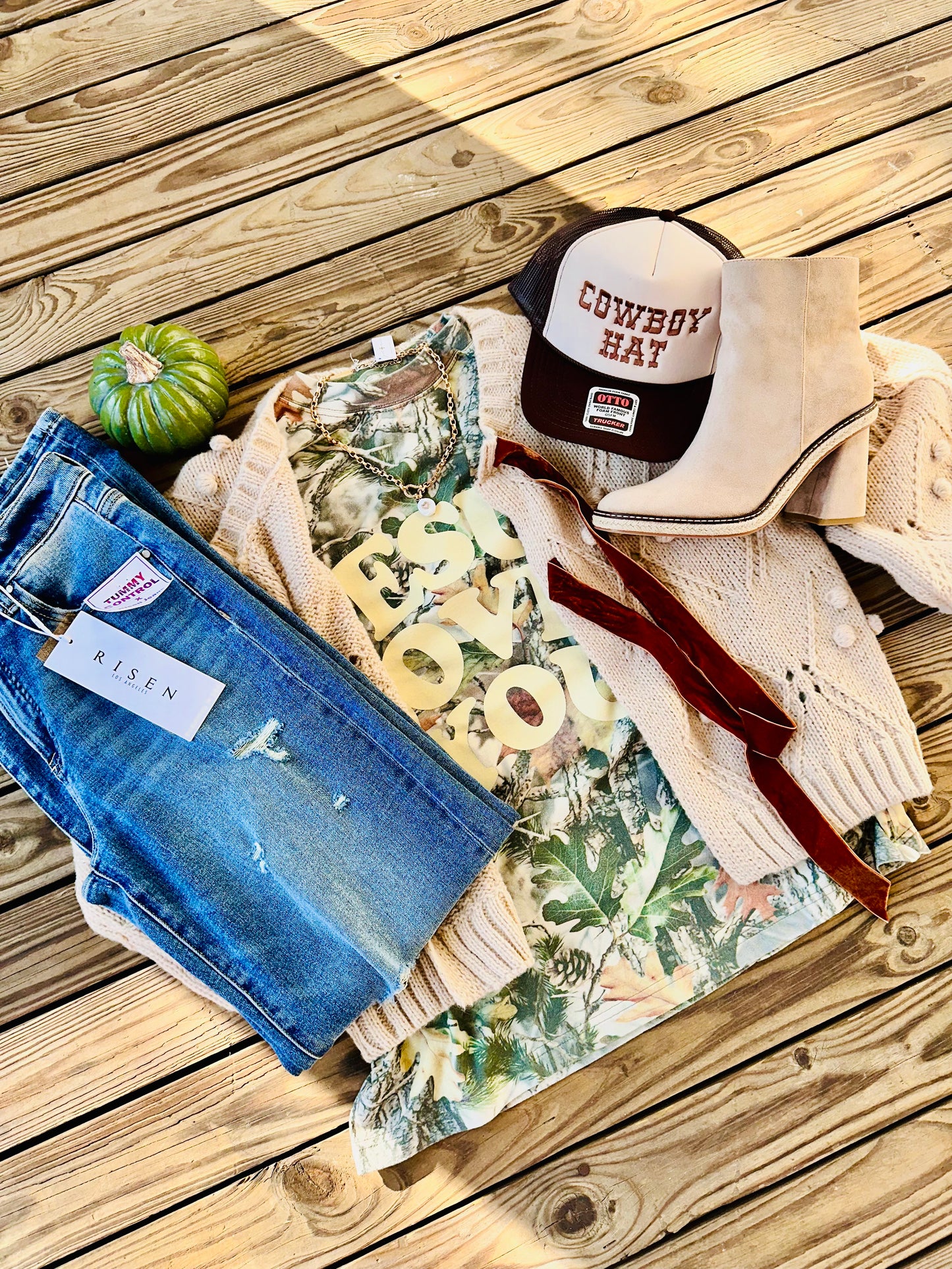 Camouflage “Jesus Loves You” Tee