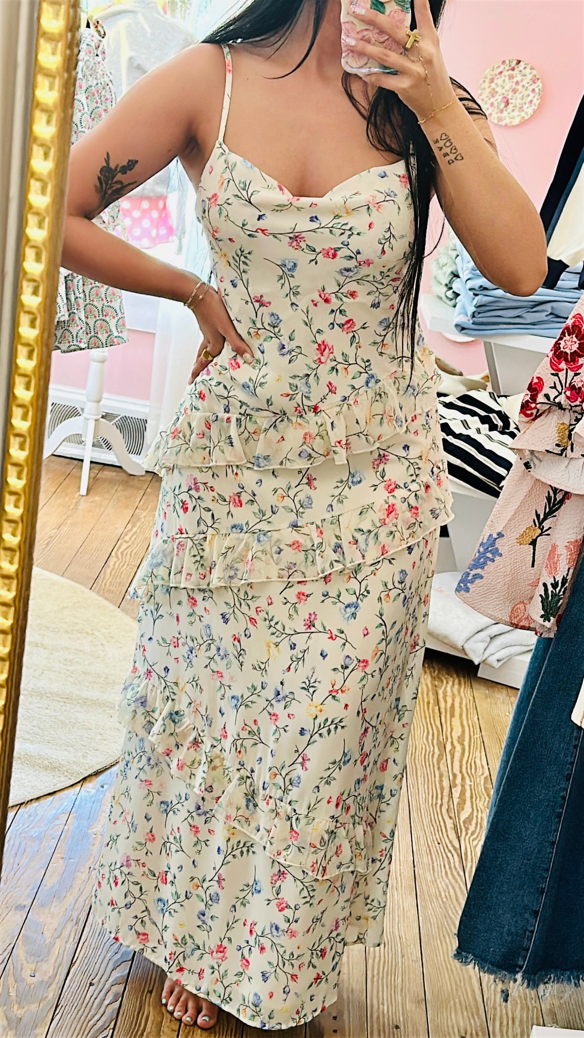 Floral Fantasy Maxi Dress