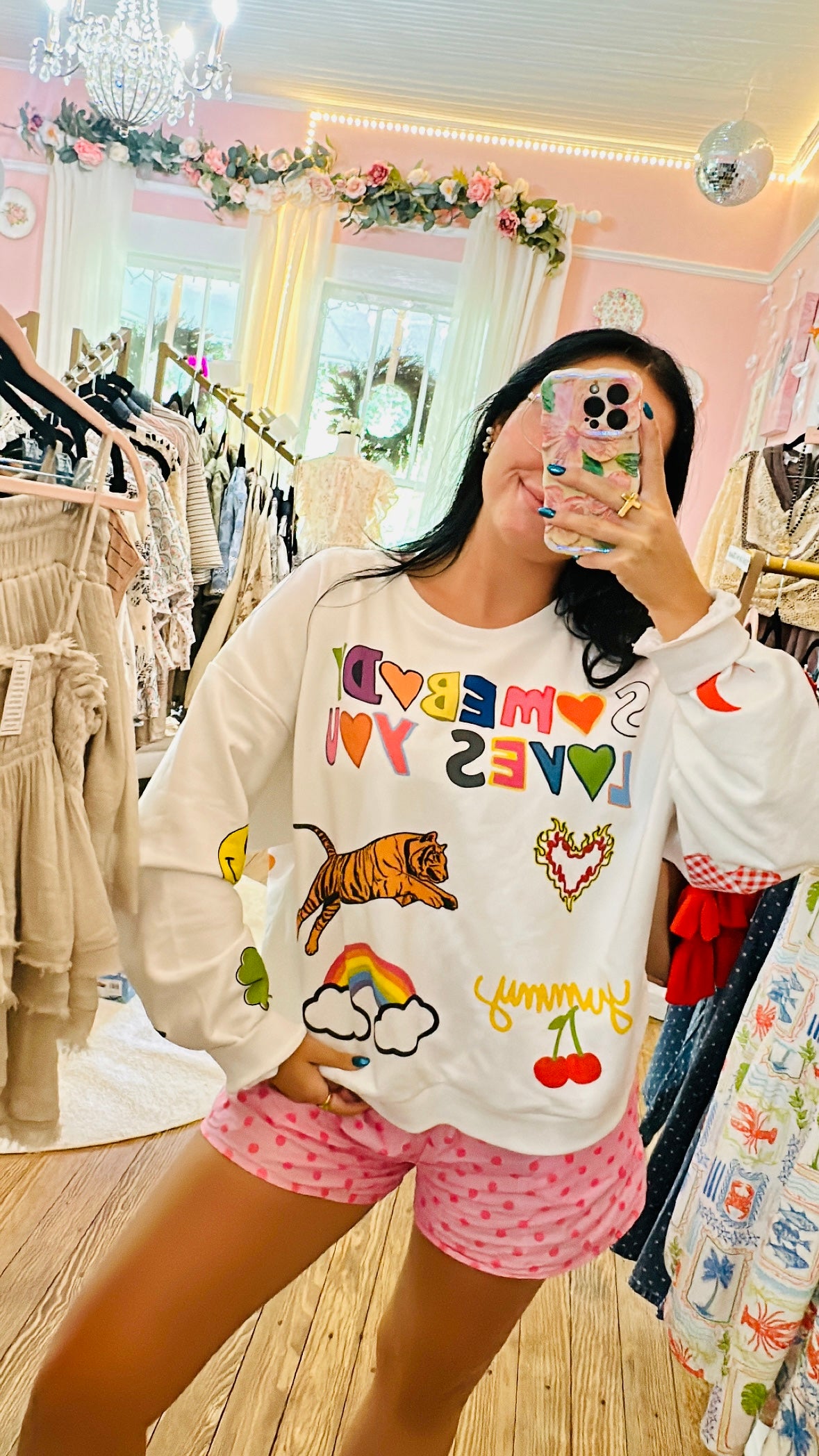 Somebody Loves You Crewneck