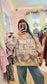 Camo Make Heaven Crowded Mock Neck