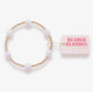 Beaded Blondes-Pearl Poppi Gold Bracelet