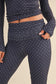 Polka Dot Foldover Flare Pants