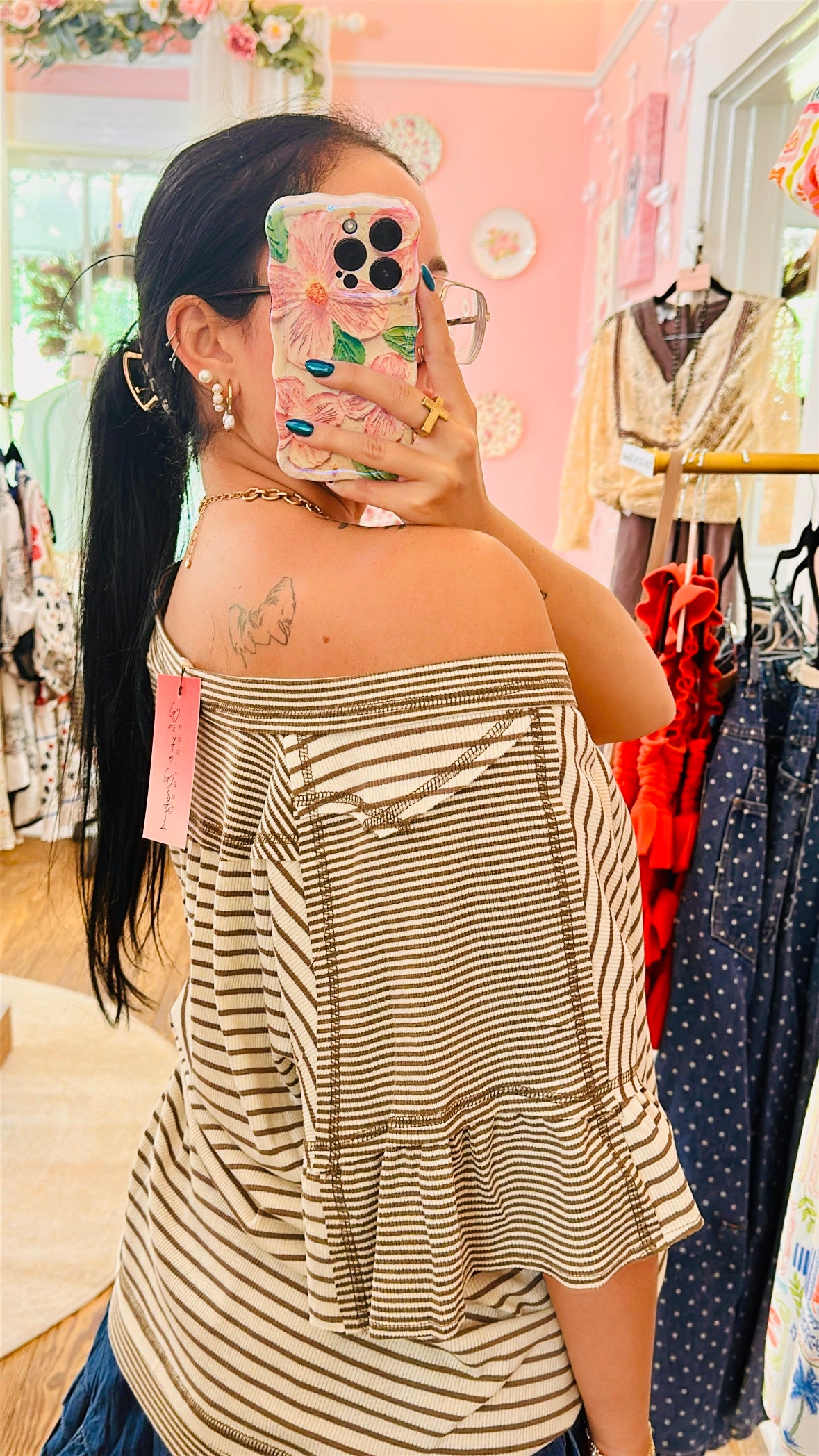 The Hadley Flutter Sleeve Top