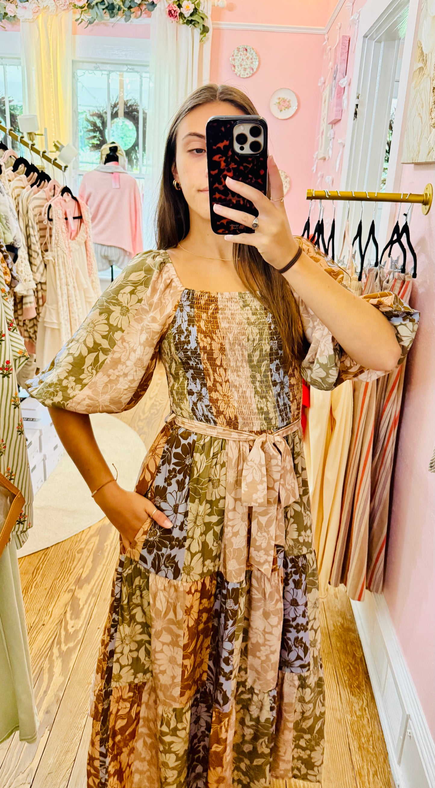 Fall Medley Midi Dress