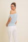 One Shoulder Sweater Top